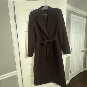 Express Dark Brown Coat